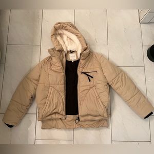 avec les filles puffer coat